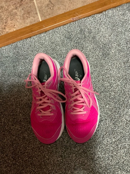 Asics Shoes - Asics Women's Hot Pink Lace-Up Running Shoes